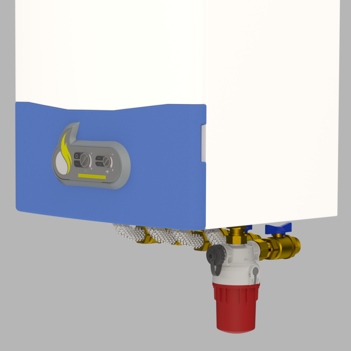 تصویرنصب شده فیلتر مغناطیسی مدار گرمایش مگ پرو