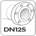 DN125(معادل ۵ اینچ)