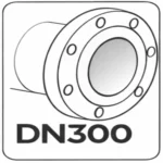 DN300(معادل 12اینچ)
